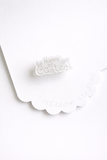 MINI HAPPY EASTER BUNNY EAR IMPRESSION STAMP
