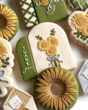 EASYTONE - sunflower vase thank you stamp