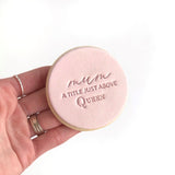 IMPRESSION STAMP - MUM, A TITLE JUST ABOVE QUEEN - EXCESS STOCK