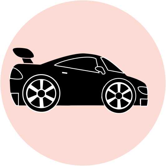 RACE CAR POP! MOULD - 45MM