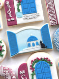 EASYTONE WINDOW VIEW - SANTORINI Stamp with matching cutter