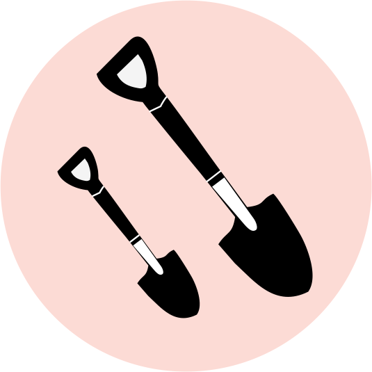 POP MOULD - SHOVEL DUO
