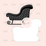 MINI SLEIGH POP STAMP WTH MATCHING CUTTER