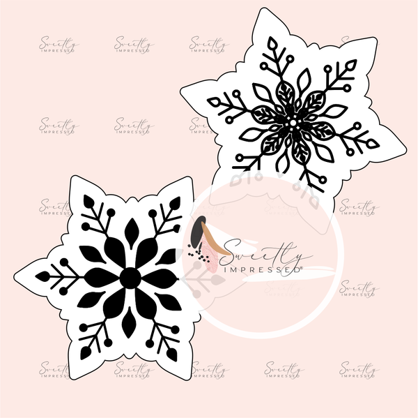 EASYTONE - SNOWFLAKE duo MINI Stamp with Cutter