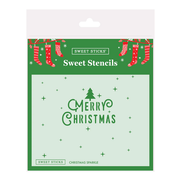 SWEET STICKS SWEET STENCILS - CHRISTMAS SPARKLE