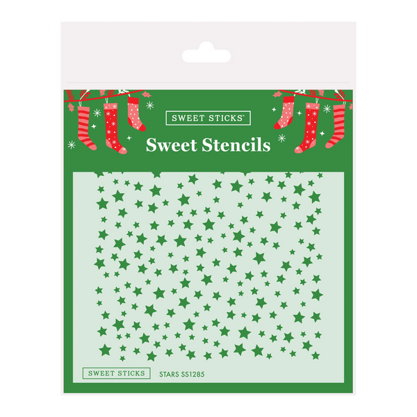 SWEET STICKS SWEET STENCILS - STARS