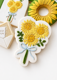 EASYTONE - SUNFLOWER bouquet stamp with matching cutter
