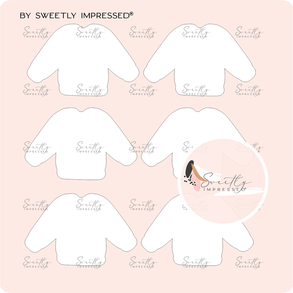 Choc Pop Bites Template - CHRISTMAS SWEATER