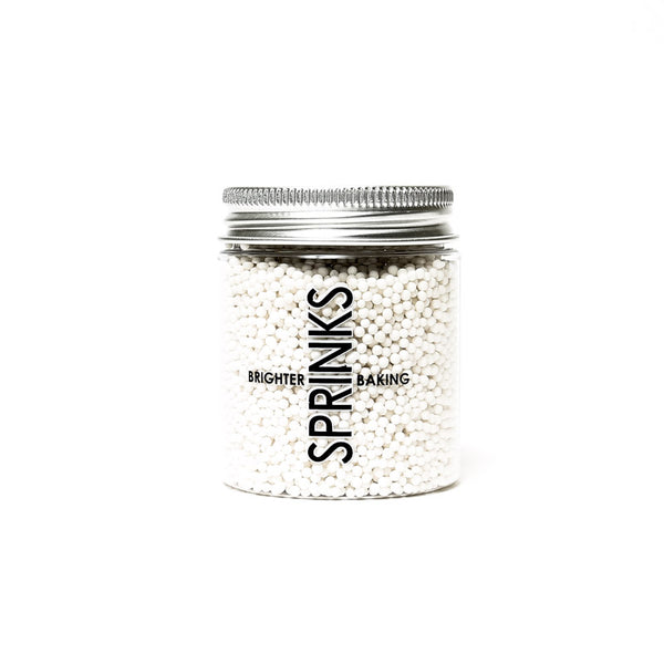 Sprinks - Nonpareils WHITE (75g)