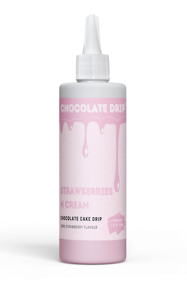 CHOCOLATE DRIP 250G STRAWBERRIES N CREAM