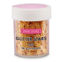 SWEET STICKS - EDIBLE GOLD GLITTER STARS
