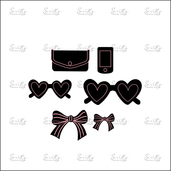 GIRL ACCESSORIES POP MOULDS