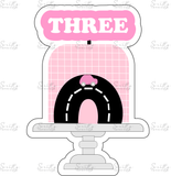 ‘Three’ Cake Pop Stamp Kit