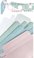 WHITE - Sweetly Impressed Gloss TWIN Cookie Box 18x9x2.3cm