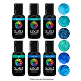 VIVID - GEL COLOUR - OCEAN 6 PACK - 21g x 6