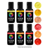 VIVID - GEL COLOUR - SUNSET 6 PACK - 21g x 6