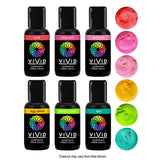 VIVID - GEL COLOUR - TROPICAL 6 PACK - 21g x 6
