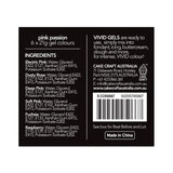 VIVID - GEL COLOUR - PINK PASSION 6 PACK - 21g x 6