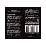 VIVID - GEL COLOUR - PRIMARY 6 PACK - 21g x 6