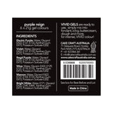 VIVID - GEL COLOUR - PURPLE REIGN 6 PACK - 21g x 6