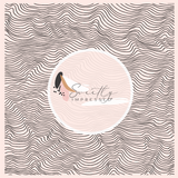 Wavy line pattern stamp