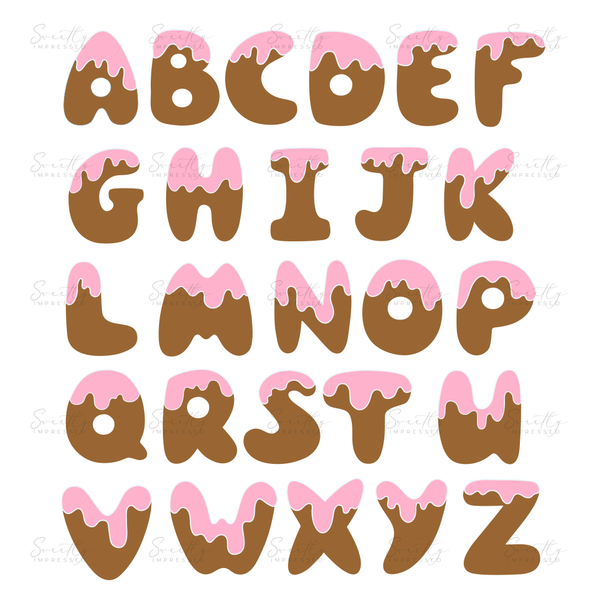 DRIP FONT POP