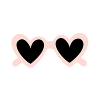 Pop! Mould - HEART GLASSES