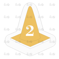 FORMAL FONT - MULTI SIZE NUMBER POP MOULD PLATE