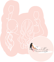 PORTRAIT PRINT - Women holding wine glasses