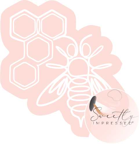 PORTRAIT PRINT -  BEE AND BEE HIVE