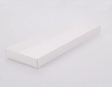White Triple Cookie Boxes 27x9x2cm