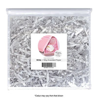 SHREDDED PAPER - WHITE - 100G