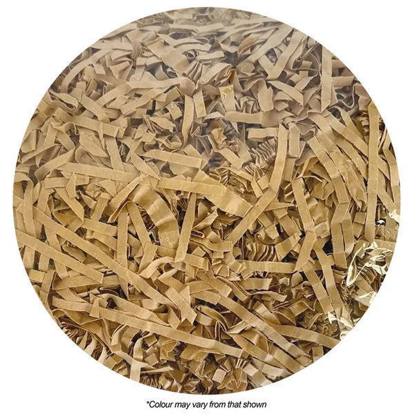 SHREDDED PAPER - LIGHT BROWN - 100G