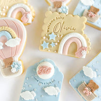 Hot Air Balloon Stamp with Cutter