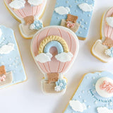Hot Air Balloon Stamp with Cutter