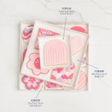 Cookie Box Clear Lid 25x25x2.5cm