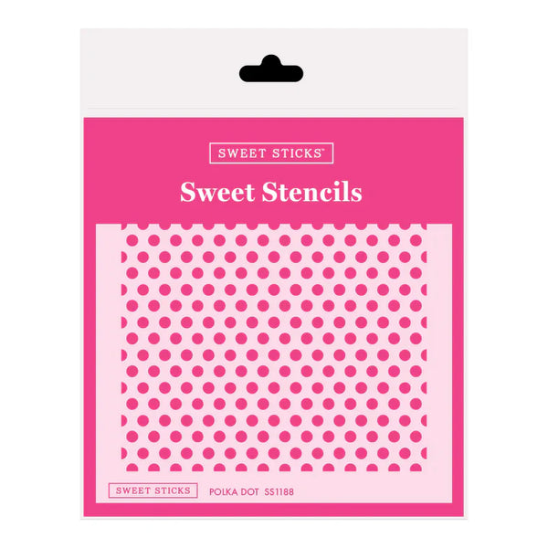 SWEET STICKS SWEET STENCILS - POLKA DOT