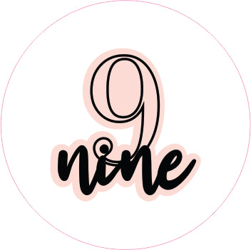 POP! MOULD - TWO WAY NUMBER - NINE – Sweetly Impressed