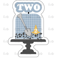 ‘Two’ Cake Pop Stamp Kit