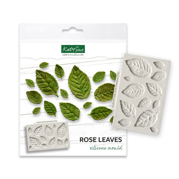 KATY SUE - ROSE LEAVES SILICONE MOULD