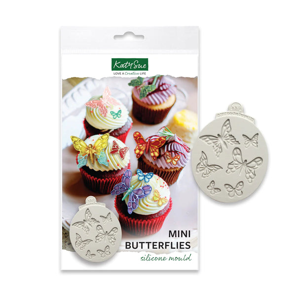 KATY SUE - MINI BUTTERFLIES SILICONE MOULD