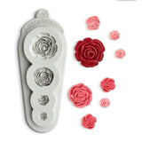 KATY SUE - ROSES 4 in 1 SILICONE MOULD