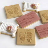 Sleigh cot Power Pop Stamp with matching cutter