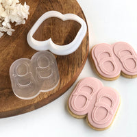 Baby Shoes with matching cutter