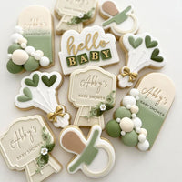 Heart Balloon SMOULD stamp with matching cutter