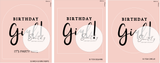 Birthday Girl Pop! stamp
