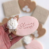 Blooming love you Impression stamp