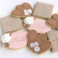 Blooming love you Impression stamp