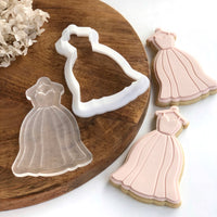 BRIDE DRESS POP STAMP WITH CUTTER
