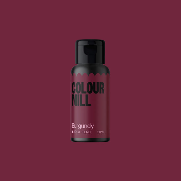 COLOUR MILL - AQUA BLEND - BURGUNDY 20ML